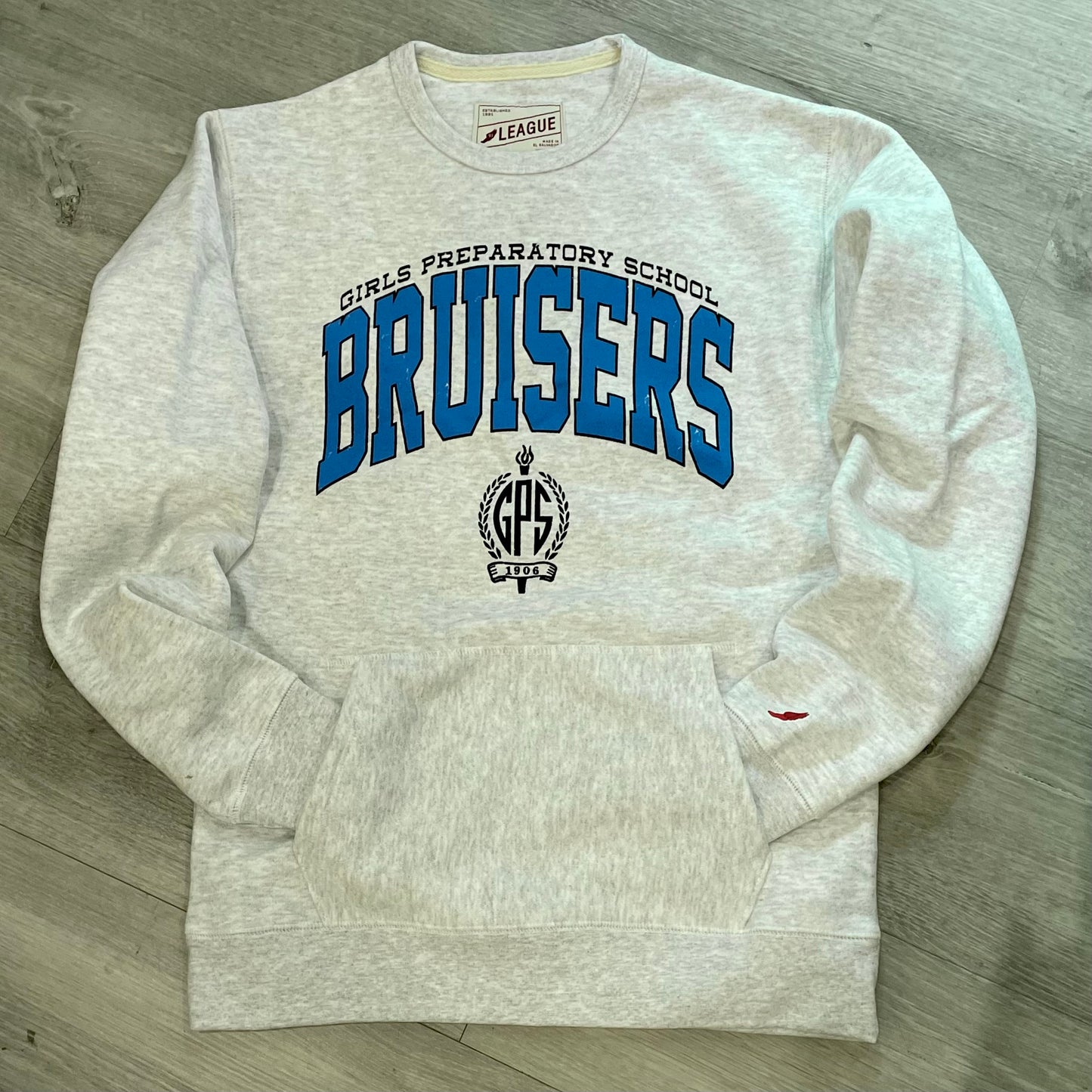 Sweatshirt Retro Pocket Crew