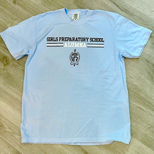 T-Shirt Alumna Black & Blue Comfort Colors