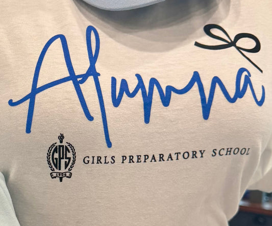 T-Shirt Alumna Long Sleeve Bow Tee