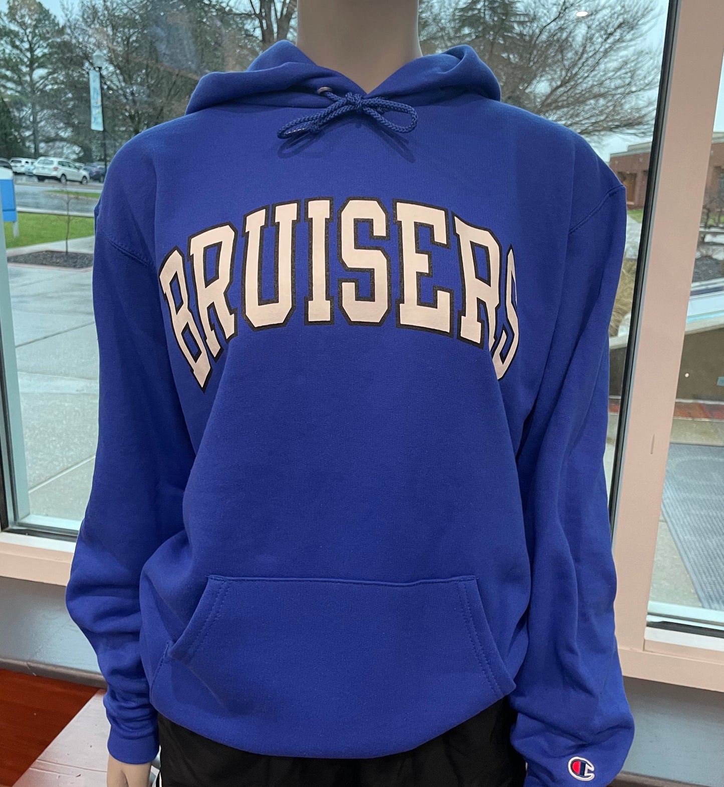 Sweatshirt Hooded Champion Varsity