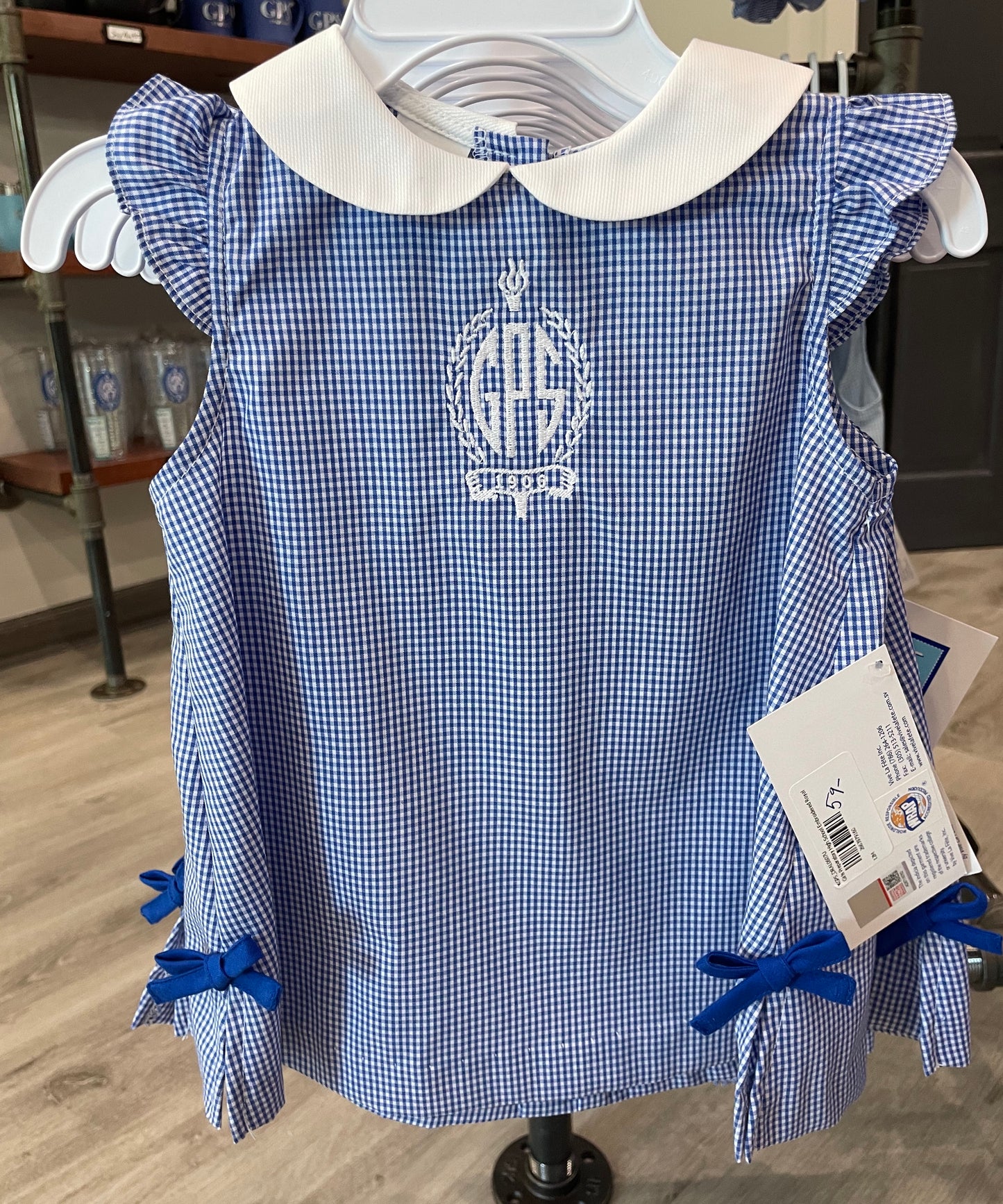 Dress Girls A-Line Gingham