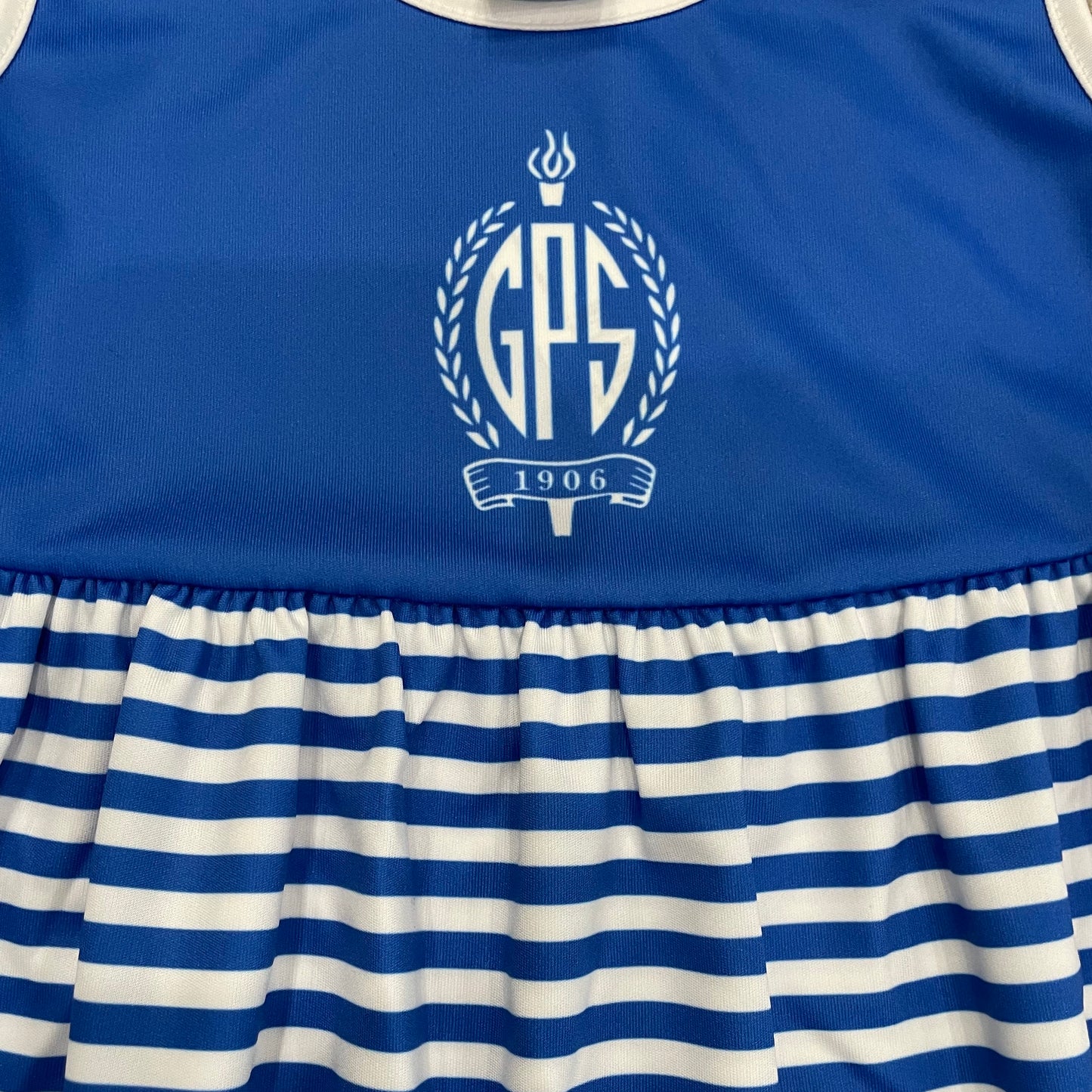 Dress VLF Tank Striped w/ Crest