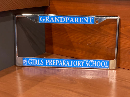 License Plate Frame Grandparents