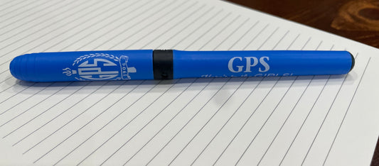 Pen Rollerball Grip Blue