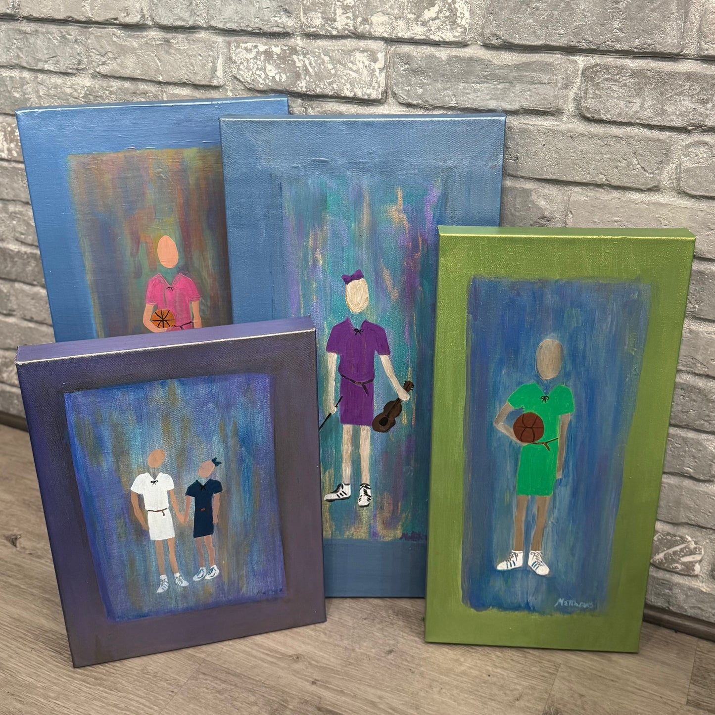 Original Artwork by Maria K. Matthews, '75