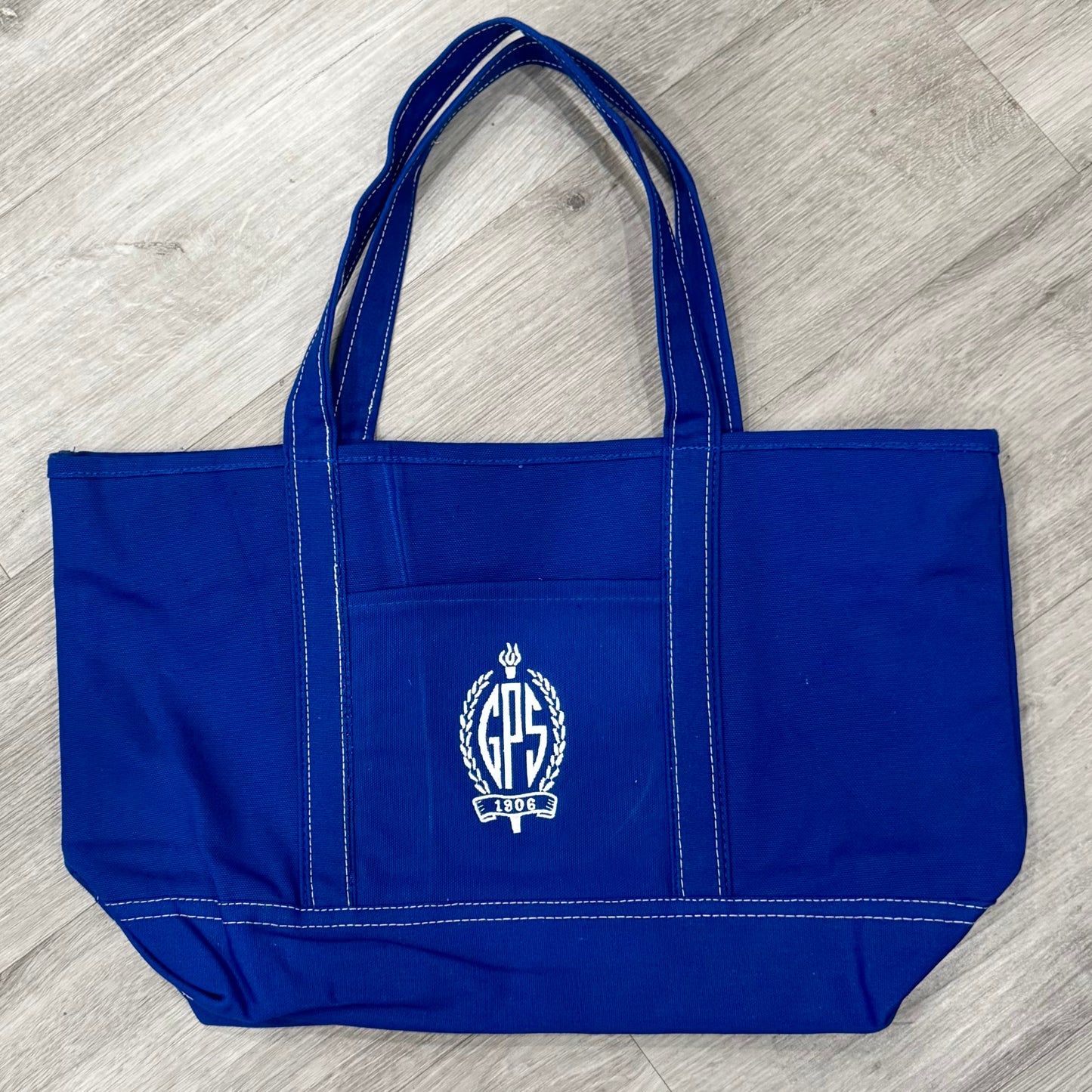 Bag Zippered Canvas Tote