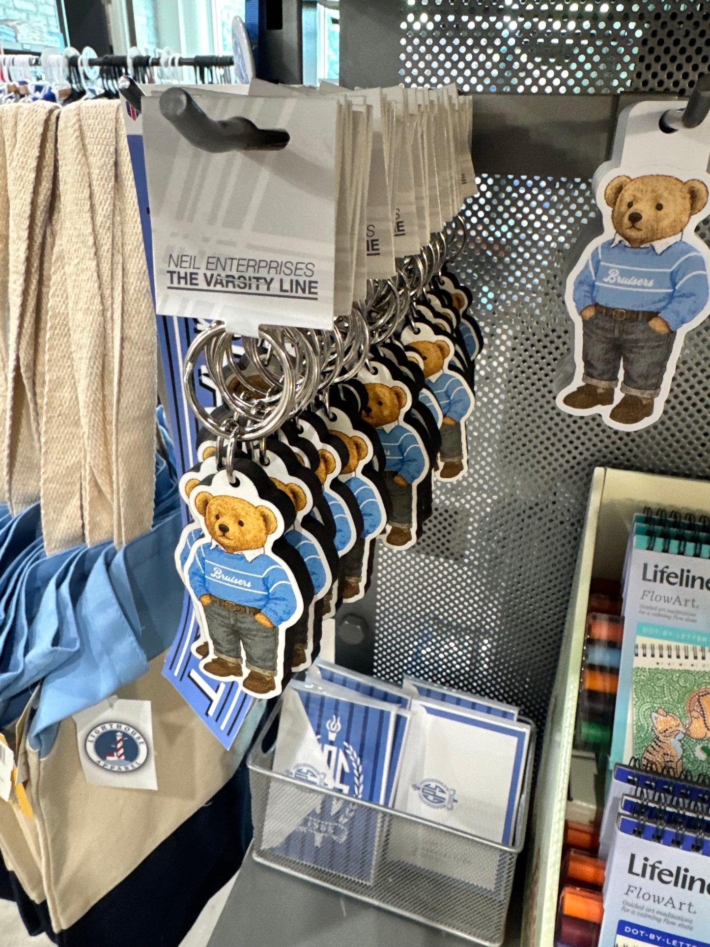 Key Tag Bruiser Bear