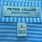 Polo Men's Peter Millar Hales Performance Cottage Blue Stripe