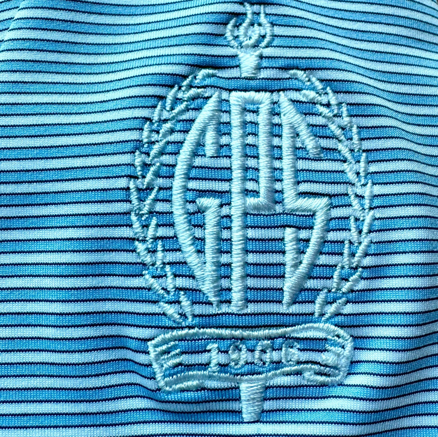 Polo Men's Peter Millar Lawson Performance Cottage Blue/Black