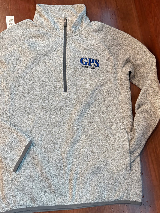Pullover 1/4 Zip Sweater Fleece  (unisex)