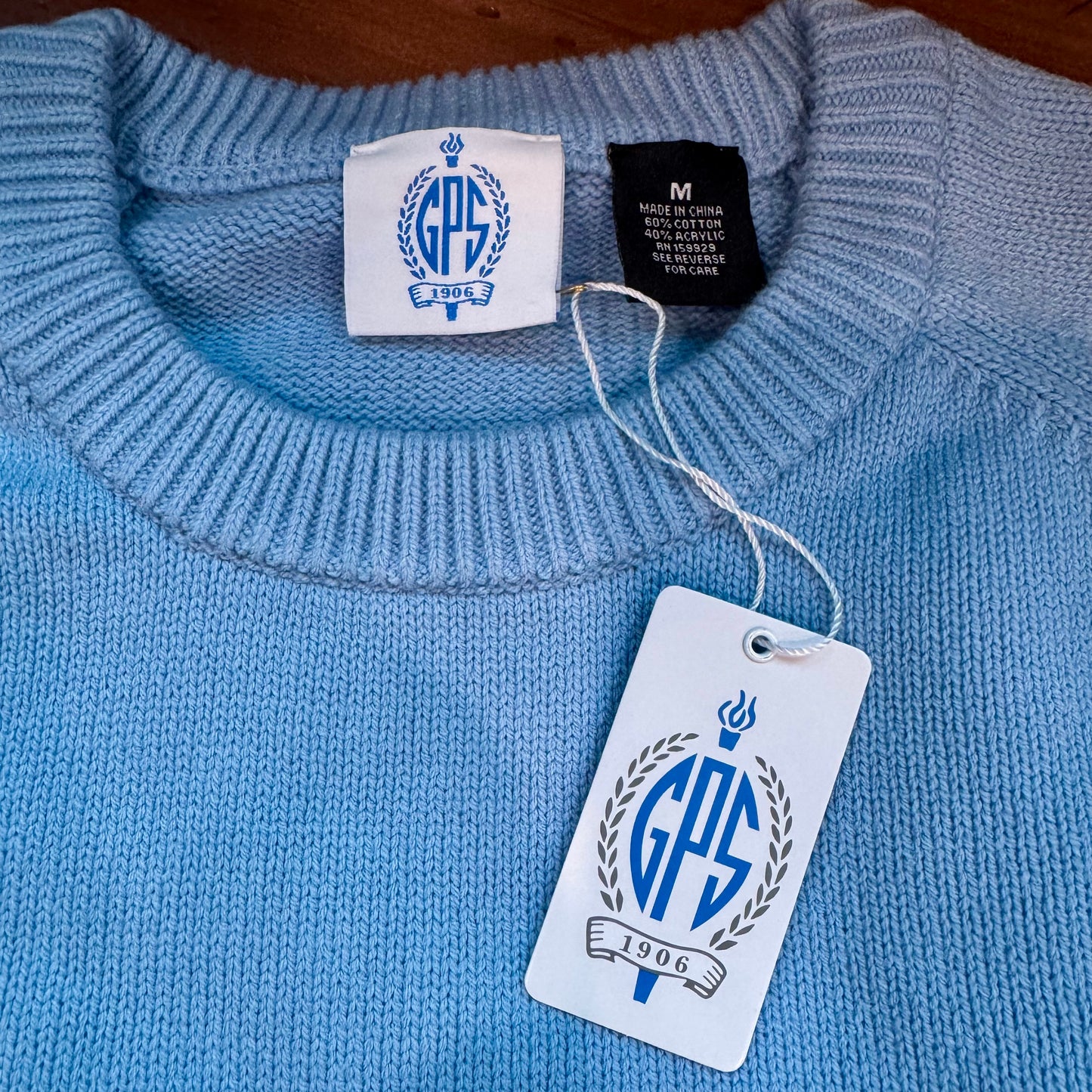 Sweater GPS Custom Intarsia