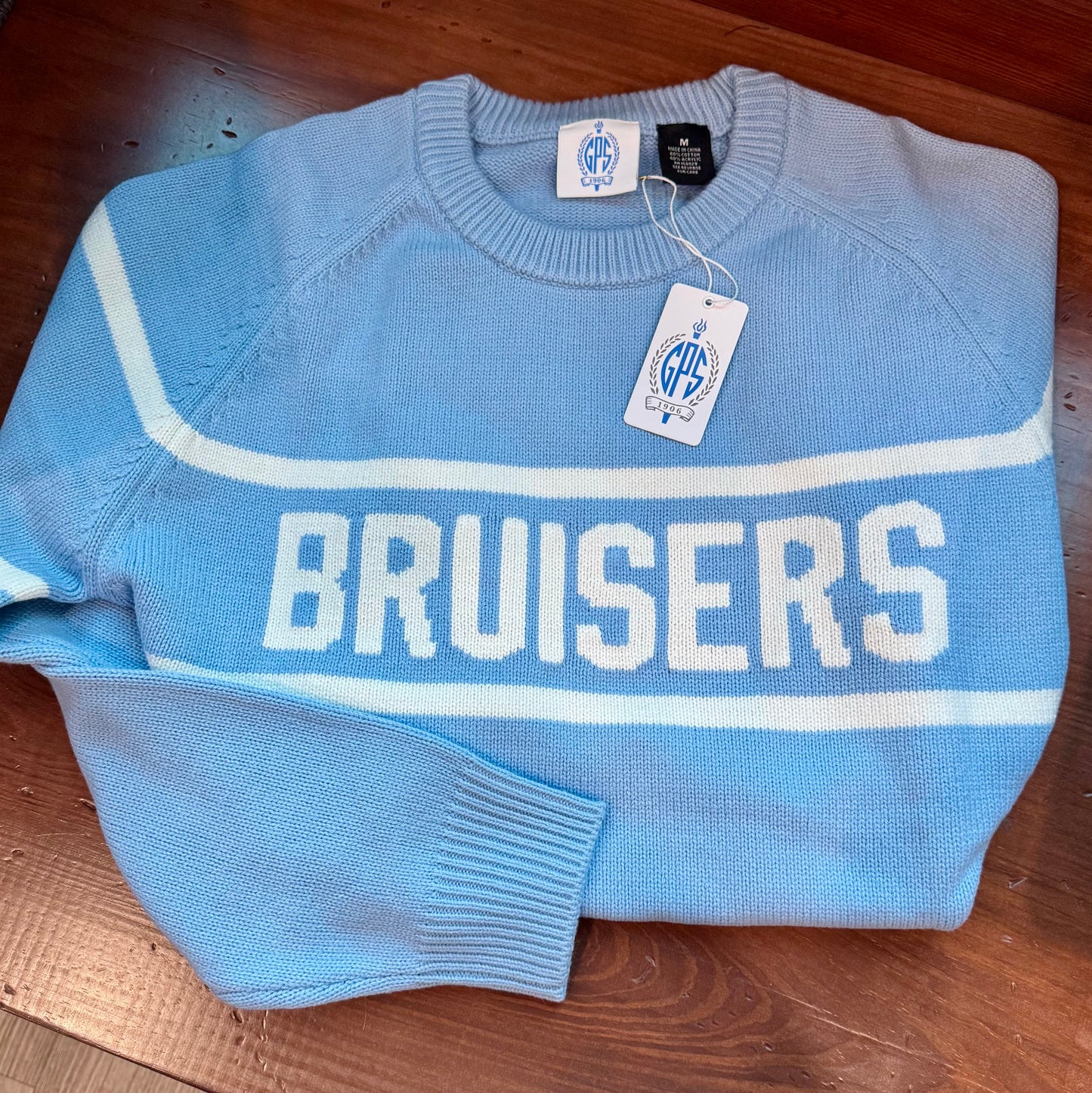 Sweater GPS Custom Intarsia