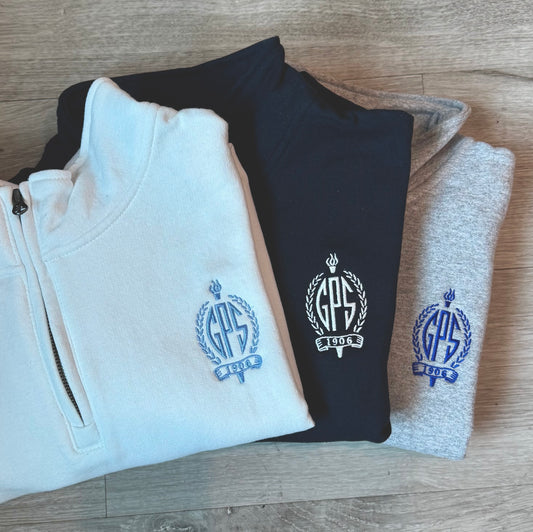 Sweatshirt Quarter Zip Champion