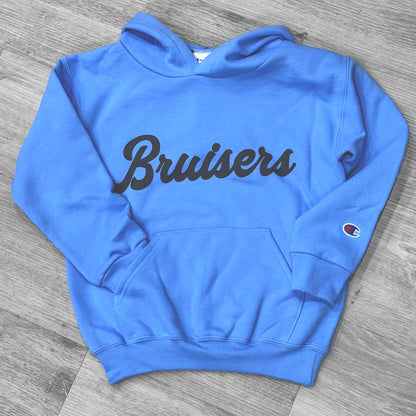 Sweatshirt Youth Champion Team Script Hood/Crew