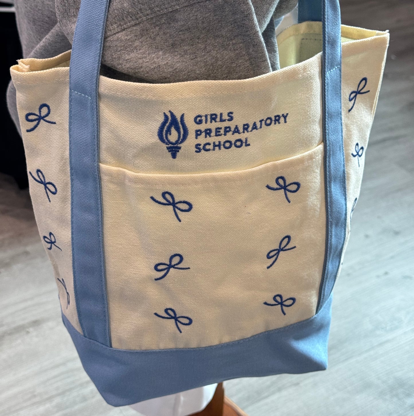 Bag Medium Bow Boat Tote