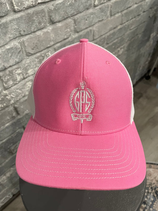 Cap Richardson Pink Trucker Crest