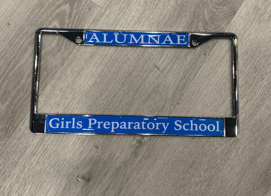 License Plate Frame Alumna