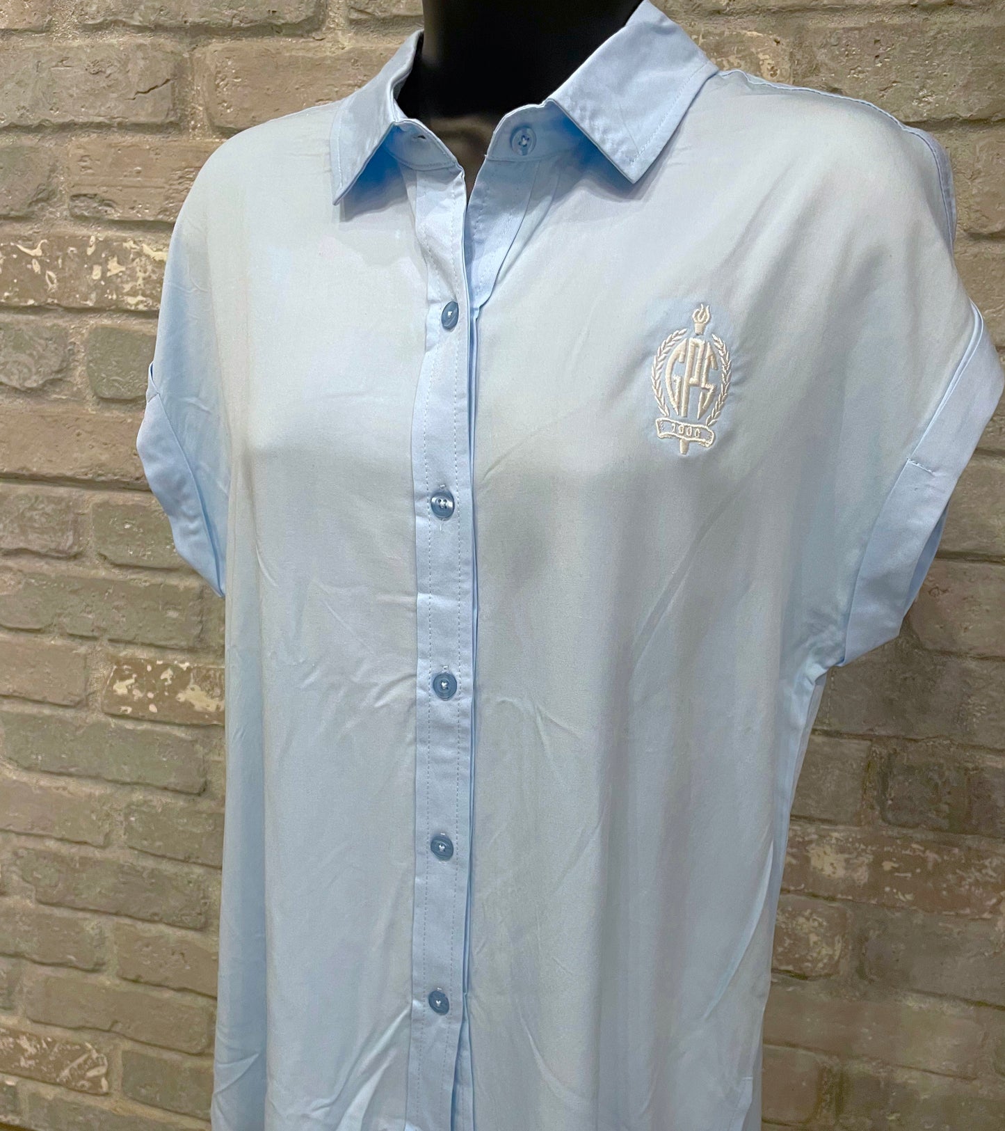 Shirt UG Button Front Short Sleeve